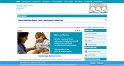 Desktop Screenshot of handbridgemedcentre.co.uk